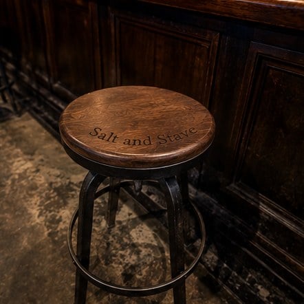 Custom printed bar stools in bulk