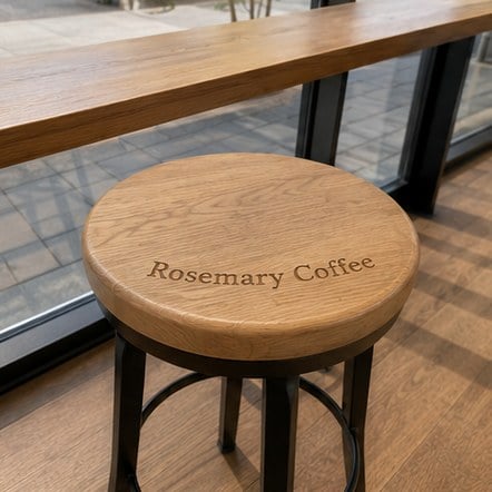 Customized bar stools for coffee shops